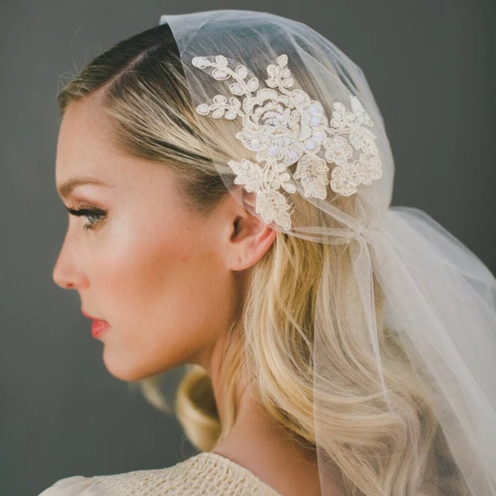 Juliet Cap Wedding Veil by Veiled Beauty